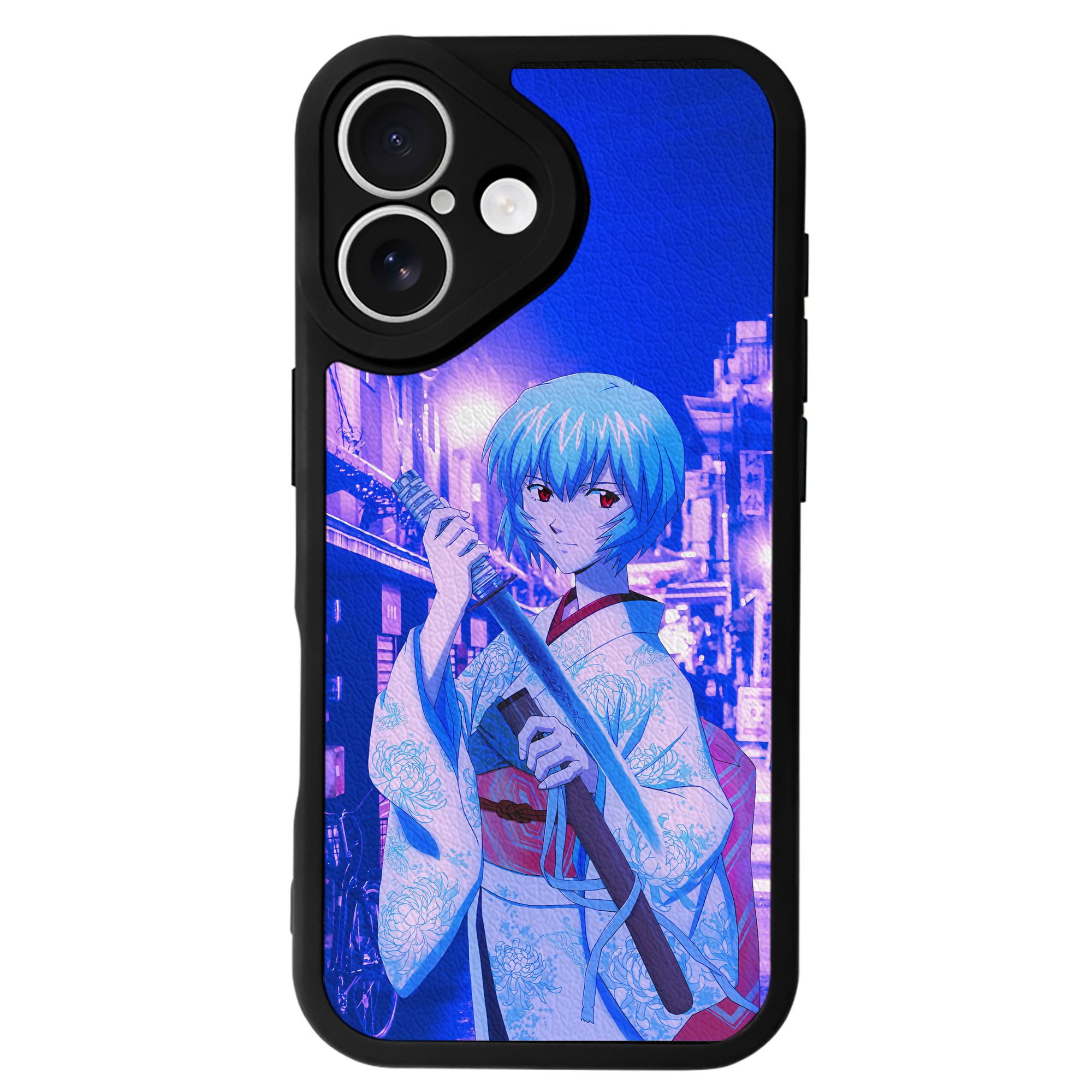 （画像用） EVA 新世紀エヴァンゲリオン 【iPhone 16シリーズ対応】シリコンスマホケース（レザー調） 材質：シリコン